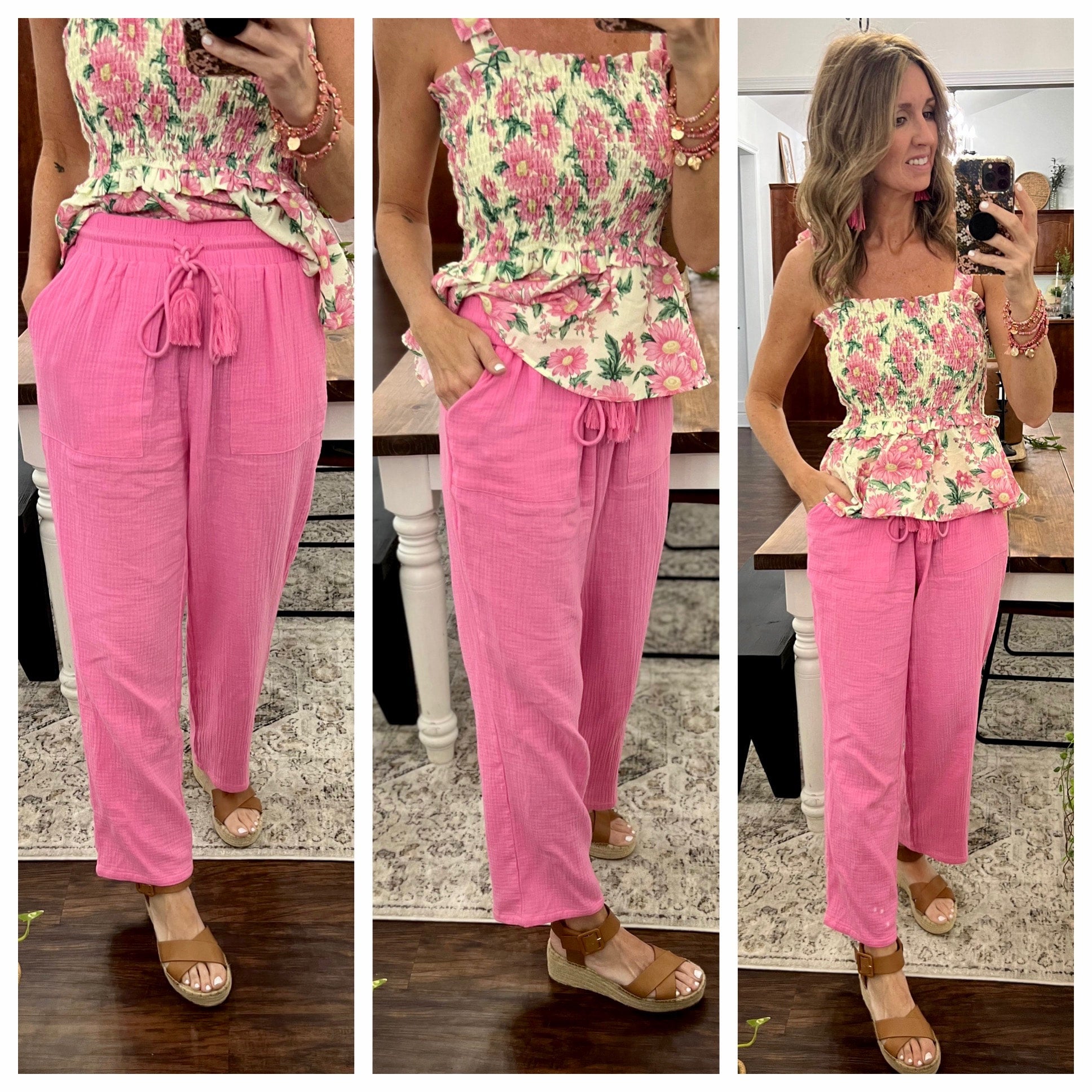 How to Wear Pink Jeans: 8 Chic Outfits With Pink Pants